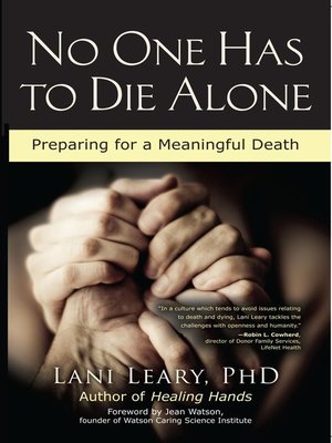 cover image of No One Has to Die Alone